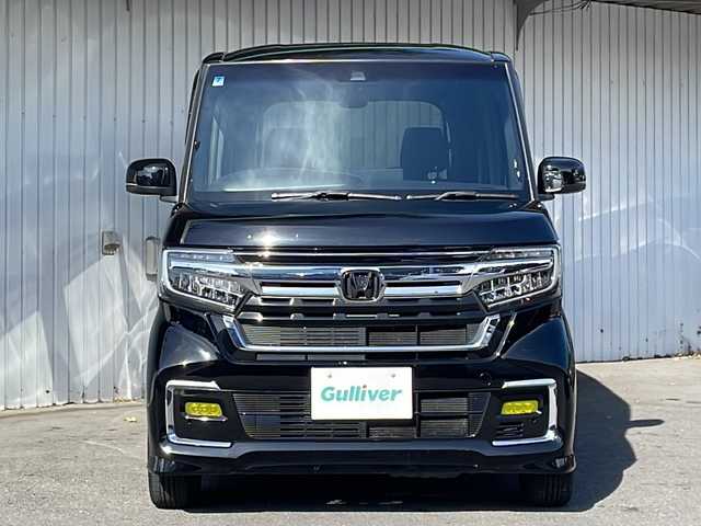 ホンダ Ｎ ＢＯＸ カスタム L 長野県 2022(令4)年 2.2万km クリスタルブラックパール 純正メモリナビ CD/USB/Bluetooth/バックカメラ/左側パワースライドドア/シートヒーター /クルーズコントロール/レーンキープアシスト/純正14インチアルミ/保証書・取説/ワンオーナー