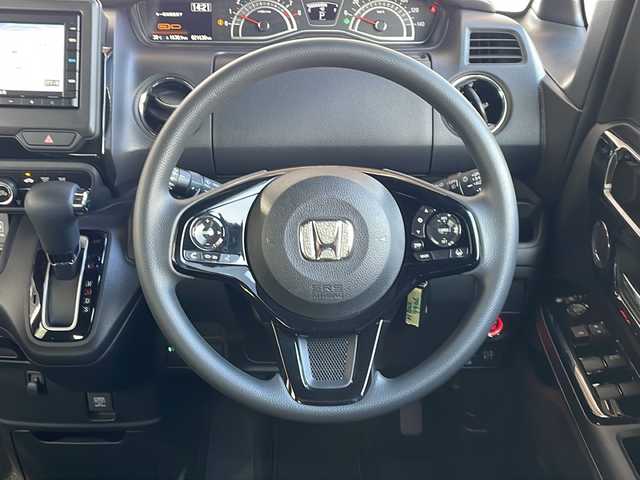 ホンダ Ｎ ＢＯＸ カスタム L 長野県 2022(令4)年 2.2万km クリスタルブラックパール 純正メモリナビ CD/USB/Bluetooth/バックカメラ/左側パワースライドドア/シートヒーター /クルーズコントロール/レーンキープアシスト/純正14インチアルミ/保証書・取説/ワンオーナー