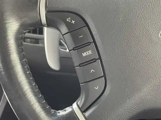 三菱 デリカＤ：５ D－Power package 埼玉県 2015(平27)年 3.5万km ウォームホワイトP/クールシルバー ナビ　後席　両側電動　温シート　Ｂカメラ　クルーズコントロール　ビルトインＥＴＣ　フルセグＴＶ　ＣＤ／ＤＶＤ　Ｂｌｕ－ｒａｙ　ＢＴ　ＨＤＭＩ　キセノンヘッドライト　フルフラット　ＭＴモード付ＡＴ