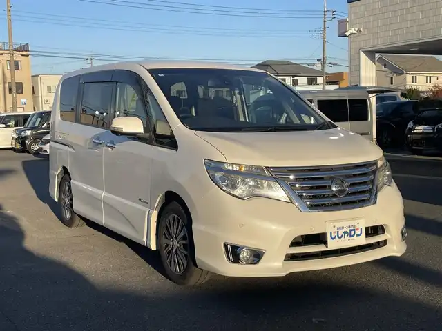 日産 セレナ HWS S HV Vセレ +SeftyⅡ 群馬県 2016(平28)年 8.8万km ブリリアントホワイトパール (株)IDOMが運営する【じしゃロン伊勢崎店】の自社ローン対象車両になります。こちらは現金ご利用時の価格です。自社ローンご希望の方は別途その旨お申付け下さい。/両側パワースライドドア/エマージェンシーブレーキ/コーナーセンサー/社外メモリーナビゲーション/アラウンドビューモニター/CD/DVD/SD/BT/DTV/フリップダウンモニター/クルーズコントロール/ETC/アイドリングストップ/LEDヘッドライト/オートライト/フォグライト/ドアバイザー