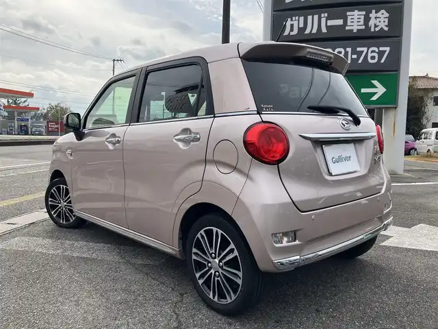 ダイハツ キャスト スタイル GプライムコレSAⅢ 広島県 2020(令2)年 3.6万km ライトローズマイカメタリック ワンオーナー/4WD車/スマートアシスト3/ディーラーオプションナビ/マルチビューモニター/フルセグTV/Bluetooth/ハーフビニールレザーシート/シートヒーター（運転席・助手席）/LEDヘッドライト/LEDフォグライト/オートライト/ETC/新車保証書/取扱説明書/スペアキー