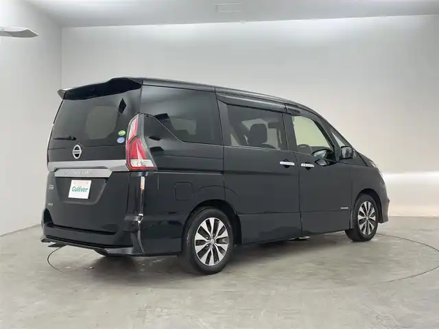 日産 セレナ ハイウェイスターVセレクションⅡ 埼玉県 2019(令1)年 4.8万km ダイヤモンドブラック プロパイロット/フリップダウンモニター/純正９インチナビ/衝突軽減/全周囲カメラ/両側パワースライドドア/パーキングアシスト/デジタルインナーミラー/フルセグＴＶ/ステアリングスイッチ/スマートキー/プッシュスタート/ＥＴＣ