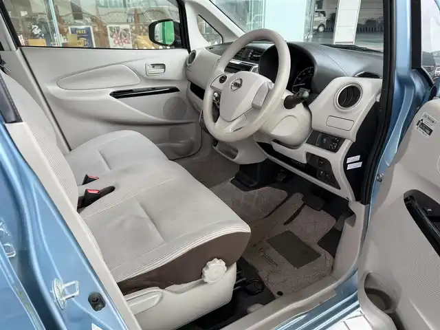 日産 デイズ X 京都府 2018(平30)年 5.9万km アイスブルー ワンオーナー/記録簿R1、R3、R4、R5有り/エマージェンシーブレーキ/アラウンドビューモニター/ETC/踏み間違い衝突防止アシスト/純正CDデッキ/保証書/取扱説明書/スペアキー
