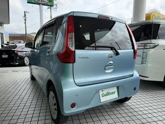 日産 デイズ X 京都府 2018(平30)年 5.9万km アイスブルー ワンオーナー/記録簿R1、R3、R4、R5有り/エマージェンシーブレーキ/アラウンドビューモニター/ETC/踏み間違い衝突防止アシスト/純正CDデッキ/保証書/取扱説明書/スペアキー