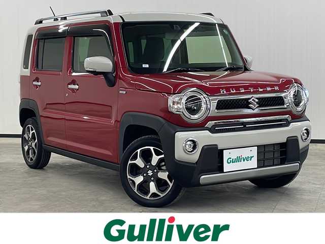 スズキ ハスラー Jスタイル Ⅱ ターボ 長崎県 2022(令4)年 1.5万km フェニックスレッドパール/ソフトベージュメタリック 純正メモリナビ/・全周囲カメラ/・フルセグ/CD/DVD/Bluetooth/プッシュスタート/スマートキー×２/純正フロアマット/純正15インチアルミ/衝突軽減システム/ドライブレコーダー/レーダークルーズコントロール/レーンキープアシスト/横滑り防止装置/クリアランスソナー/パドルシフト/ステアリングスイッチ/前席シートヒーター/オートライト/オートマチックハイビーム/LEDヘッドライト/オートハイビーム/シートバックテーブル/フォグ/車線逸脱警報/USB端子　2口