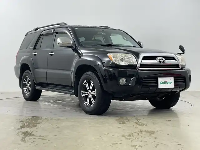 トヨタ ハイラックス サーフ SSR－X LTD 道央・札幌 2006(平18)年 14万km ブラック ・4WD/・社外メモリナビ/・CD/DVD/SD/フルセグTV/・Bluetooth接続/・社外エンジンスターター/・センターデフロック/・社外シートカバー/・ルーフレール/・ETC/AC100V/・オートライト/LEDヘッドライト/・フォグランプ/ドアバイザー