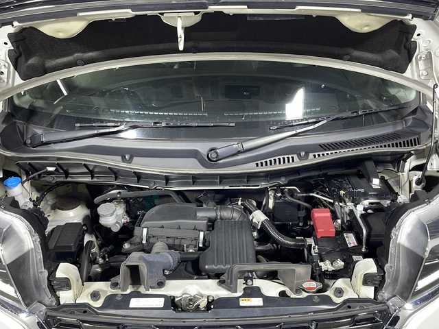 スズキ スペーシア カスタム HYBRID XS 沖縄県 2021(令3)年 6.4万km ピュアホワイトP 県外仕入　/禁煙車　/社外ナビ　/　ＤＶＤ　ＣＤ　Ｂｌｕｅｔｏｏｔｈ　/バックカメラ　/両側パワースライドドア　/レーダークルーズコントロール　/前方ドライブレコーダー　/デュアルカメラブレーキサポート/シートヒーター