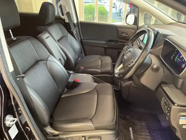 ホンダ オデッセイ ハイブリッド e:HEVアブソルート EX 埼玉県 2021(令3)年 4.3万km プレミアムヴィーナスブラックP ホンダセンシング/フリップダウンモニター/純正１０インチＳＤナビ/　　CD/DVD/BT/USB/フルセグ/全方位カメラ/両側パワースライドドア/パワーバックドア/レーダークルーズコントロール/ハーフレザーシート/パワーシート　/スマートキー2本/ビルトインETC