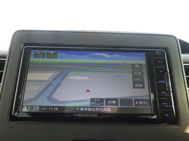 マツダ フレア ハイブリッド XS 千葉県 2018(平30)年 6.6万km シルバー 155/65R14/レーダーブレーキサポート/アイドリングストップ/ヘッドアップディスプレイ/社外メモリーナビ/地デジTV/【DVD/CD再生機能　Bluetooth接続】/バックカメラ/運転席シートヒーター/革巻きステアリング/ウインカーミラー/HIDヘッドライト/純正14インチアルミホイル/携帯リモコン