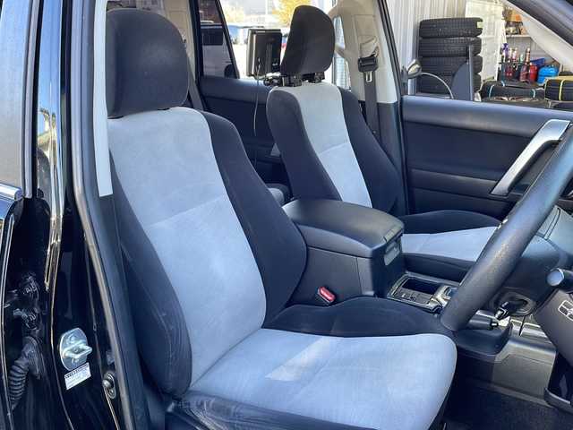 トヨタ ランドクルーザー プラド TX アルジェントクロス 福島県 2015(平27)年 13万km ブラック ４ＷＤ　純正ナビ　フルセグ　バックカメラ　クルコン　Bluetooth　　　サンルーフ　ＥＴＣ　純正フロアマット　エンジンスターター　スマートキー　オートライト　エンジンプッシュスタート