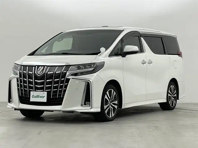 トヨタ アルファード S Cパッケージ 群馬県 2023(令5)年 1.5万km ホワイトパールクリスタルシャイン 純正ナビ付ディスプレイオーディオ　純正フリップダウンモニター　デジタルインナーミラー　パワーバックドア　両側パワースライドドア　前席シートヒーター／ベンチレーション　ブラインドスポットモニター　禁煙車