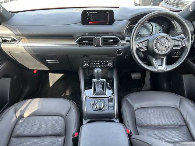 マツダ ＣＸ－５ XD エクスクルーシブモード 奈良県 2019(平31)年 1.8万km 赤 純正メーカーＯＰナビ　/レーダークルーズコントロール　/衝突軽減ブレーキ　/全方位モニター　/４ＷＤ　/ＥＴＣ　/フルセグＴＶ　/電動リアゲート　/前後ドライブレコーダー　/レザーシート　/エアシート　/シートヒーター/BOSEプレミアムスペシャル/HUD/ステアリングヒーター/シートメモリー/オートホールド