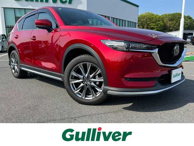 マツダ ＣＸ－５ XD エクスクルーシブモード 奈良県 2019(平31)年 1.8万km 赤 純正メーカーＯＰナビ　/レーダークルーズコントロール　/衝突軽減ブレーキ　/全方位モニター　/４ＷＤ　/ＥＴＣ　/フルセグＴＶ　/電動リアゲート　/前後ドライブレコーダー　/レザーシート　/エアシート　/シートヒーター/BOSEプレミアムスペシャル/HUD/ステアリングヒーター/シートメモリー/オートホールド