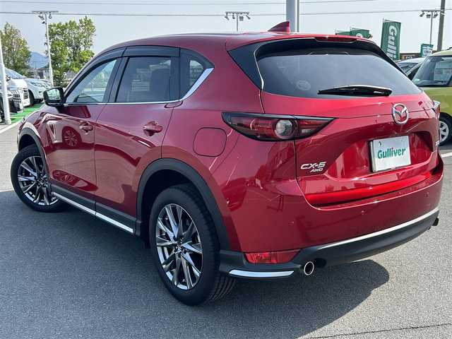 マツダ ＣＸ－５ XD エクスクルーシブモード 奈良県 2019(平31)年 1.8万km 赤 純正メーカーＯＰナビ　/レーダークルーズコントロール　/衝突軽減ブレーキ　/全方位モニター　/４ＷＤ　/ＥＴＣ　/フルセグＴＶ　/電動リアゲート　/前後ドライブレコーダー　/レザーシート　/エアシート　/シートヒーター/BOSEプレミアムスペシャル/HUD/ステアリングヒーター/シートメモリー/オートホールド
