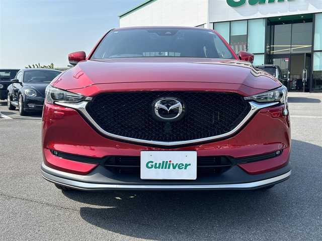 マツダ ＣＸ－５ XD エクスクルーシブモード 奈良県 2019(平31)年 1.8万km 赤 純正メーカーＯＰナビ　/レーダークルーズコントロール　/衝突軽減ブレーキ　/全方位モニター　/４ＷＤ　/ＥＴＣ　/フルセグＴＶ　/電動リアゲート　/前後ドライブレコーダー　/レザーシート　/エアシート　/シートヒーター/BOSEプレミアムスペシャル/HUD/ステアリングヒーター/シートメモリー/オートホールド