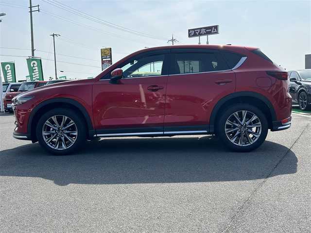 マツダ ＣＸ－５ XD エクスクルーシブモード 奈良県 2019(平31)年 1.8万km 赤 純正メーカーＯＰナビ　/レーダークルーズコントロール　/衝突軽減ブレーキ　/全方位モニター　/４ＷＤ　/ＥＴＣ　/フルセグＴＶ　/電動リアゲート　/前後ドライブレコーダー　/レザーシート　/エアシート　/シートヒーター/BOSEプレミアムスペシャル/HUD/ステアリングヒーター/シートメモリー/オートホールド