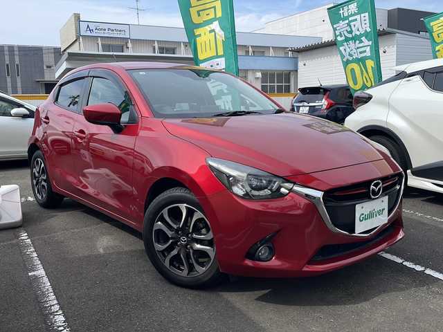 マツダ デミオ XD ツーリング 宮城県 2015(平27)年 2.7万km ソウルレッドプレミアムメタリック 純正ナビ/フルセグTV/Bluetooth/バックモニター/スペアキ－/ヘッドアップディスプレイ/クルーズコントロール/オートライト/横すべり防止装置/純正マット/純正AW