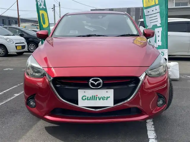 マツダ デミオ XD ツーリング 宮城県 2015(平27)年 2.7万km ソウルレッドプレミアムメタリック 純正ナビ/フルセグTV/Bluetooth/バックモニター/スペアキ－/ヘッドアップディスプレイ/クルーズコントロール/オートライト/横すべり防止装置/純正マット/純正AW