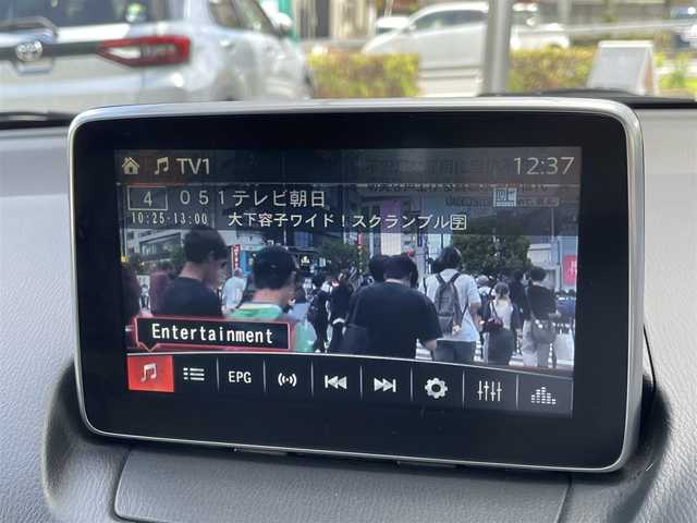 マツダ デミオ XD ツーリング 埼玉県 2015(平27)年 2.7万km ソウルレッドプレミアムメタリック 純正ナビ/フルセグTV/Bluetooth/バックモニター/スペアキ－/ヘッドアップディスプレイ/クルーズコントロール/オートライト/横すべり防止装置/純正マット/純正AW