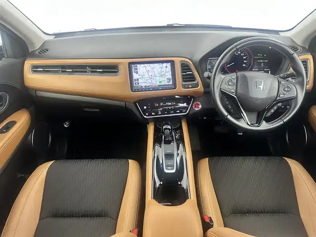 ホンダ ヴェゼル ハイブリッド Z ホンダセンシング 愛知県 2019(令1)年 3.3万km ミッドナイトブルービームM ホンダセンシング　/レーダークルーズコントロール　/衝突軽減ブレーキ　/純正ナビ　/フルセグTV　/Bluetooth　/バックカメラ　/ハーフレザーシート　/シートヒーター　/純正ドラレコ　/ビルトインETC　/ステアリグリモコン　/フォグランプ　/ルーフレール　/社外スタッドレス積載　