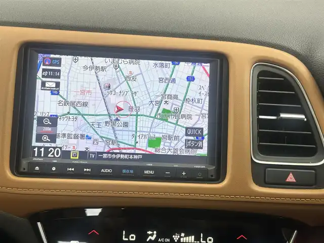 ホンダ ヴェゼル ハイブリッド Z ホンダセンシング 愛知県 2019(令1)年 3.3万km ミッドナイトブルービームM ホンダセンシング　/レーダークルーズコントロール　/衝突軽減ブレーキ　/純正ナビ　/フルセグTV　/Bluetooth　/バックカメラ　/ハーフレザーシート　/シートヒーター　/純正ドラレコ　/ビルトインETC　/ステアリグリモコン　/フォグランプ　/ルーフレール　/社外スタッドレス積載　