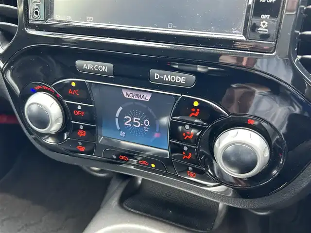 日産 ジューク 15RX 島根県 2014(平26)年 4.7万km ナイトベールパープル ワンオーナー/純正ナビ/AM/FM/CD/DVD/BT/全周囲カメラ/ETC /オートライト/HIDライト/フォグランプ/純正フロアマット/アイドリングストップ/スマートキー
