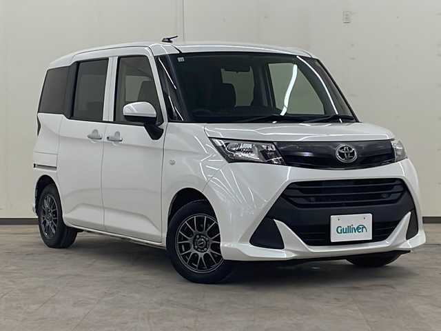 トヨタ タンク X 道央・札幌 2018(平30)年 9.9万km パールホワイトⅢ /4WD//純正ナビ:NSCD-W66(AM/FM/TV/BT/AUX)//前席シートヒーター//片側パワースライドドア//純正フロアマット//エンジンプッシュスタート//社外エンジンスターター//スペアキー１本//ETC//純正ホイール付きスタッドレスタイヤ積み込み