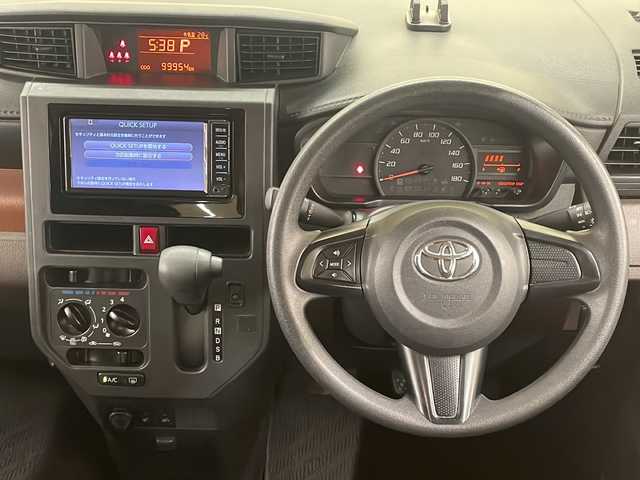 トヨタ タンク X 道央・札幌 2018(平30)年 9.9万km パールホワイトⅢ /4WD//純正ナビ:NSCD-W66(AM/FM/TV/BT/AUX)//前席シートヒーター//片側パワースライドドア//純正フロアマット//エンジンプッシュスタート//社外エンジンスターター//スペアキー１本//ETC//純正ホイール付きスタッドレスタイヤ積み込み