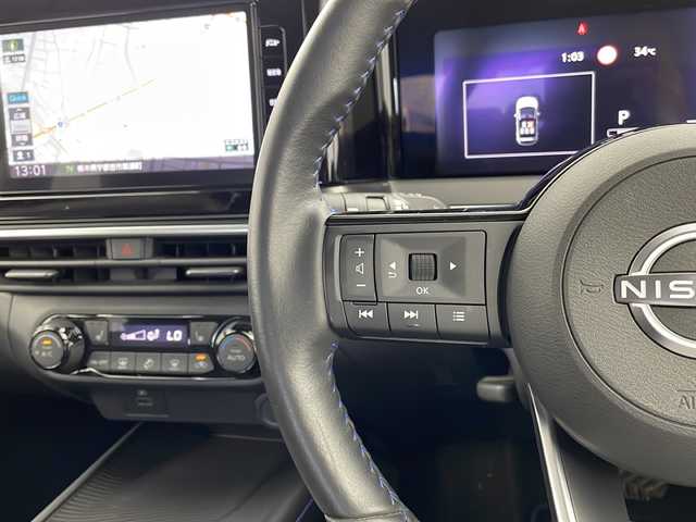 日産 ノート オーテック クロスオーバーFOUR 福島県 2022(令4)年 2.5万km 黒 純正ナビ/【AM/FM/BT/フルセグTV/DVD/CD】/全方位カメラ/デジタルインナーミラー/エマージェンシーブレーキ/ブレーキホールド/シートヒーター/LEDヘッドライト/BMS/ステアリングヒーター/スマートキー/スペアキー/ステアリングスイッチ/純正フロアマット/純正ホイールカバー/電格ミラー/ドアバイザー