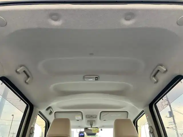 ダイハツ ムーヴ キャンバス G メイクアップ リミテッド　SAⅢ 静岡県 2020(令2)年 2.7万km パールホワイトⅢ/ナチュラルベージュマイカメタリック 2トーン エンジンスタートボタン/パワーステアリング/パワーウィンドウ/アイドリングストップ/オートエアコン/スマートキー/USB入力端子/ETC/全方位カメラ/純正8インチナビ（CD/DVD/BT/フルセグ）/ドライブレコーダー前後/ベンチシート/両側パワースライドドア/ABS/横滑り防止装置/コーナーセンサー/レーンキープアシスト/盗難防止装置/オートライト/オートマチックハイビーム/LEDヘッドライト/Wエアバック/衝突軽減システム/TVキャンセラー