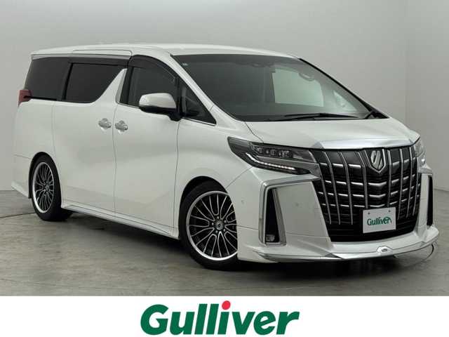 トヨタ アルファード S Cパッケージ 福岡県 2023(令5)年 2.9万km ホワイトパールクリスタルシャイン モデリスタエアロ　/純正１０．５型ナビ、フルセグTV　/ＪＢＬサウンド　/ビルトインＥＴＣ２．０　/デジタルルームミラー　/トヨタセーフティセンス　/衝突軽減ブレーキ　/レーンキープ　/ブラインドスポットモニター　/ＰＫＳＢ　/パーキングアシスト　/両側電動スライドドア　/パワーバックドア　/パワーシート　/シートベンチレーション/ヒーター　/ステアリングヒーター