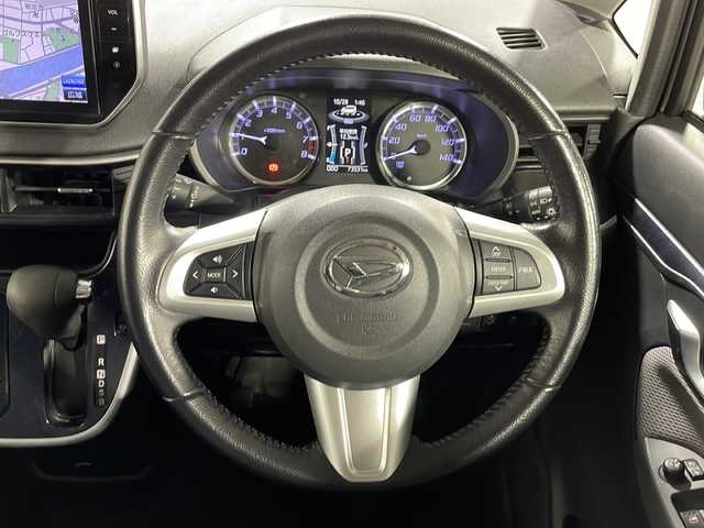 ダイハツ ムーヴ カスタム RS ハイパー SAⅡ 広島県 2015(平27)年 7.4万km ブライトシルバーメタリック 純正8型ナビ（DVD/Bluetooth/フルセグTV）/バックカメラ/運転席シートヒーター/衝突軽減ブレーキ/車線逸脱警報/LEDヘッドランプ/オートライト/純正15インチアルミホイール/ETC/USB/HDMI入力端子/サイド/カーテンエアバッグ/スマートキー