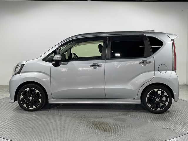 ダイハツ ムーヴ カスタム RS ハイパー SAⅡ 広島県 2015(平27)年 7.4万km ブライトシルバーメタリック 純正8型ナビ（DVD/Bluetooth/フルセグTV）/バックカメラ/運転席シートヒーター/衝突軽減ブレーキ/車線逸脱警報/LEDヘッドランプ/オートライト/純正15インチアルミホイール/ETC/USB/HDMI入力端子/サイド/カーテンエアバッグ/スマートキー