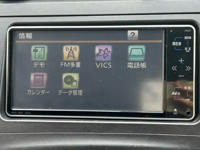 トヨタ プリウス S 和歌山県 2010(平22)年 6.4万km ブラック ディーラー純正ナビ（AM/FM/CD/DVD/HDD/AUX/SD/ワンセグTV）/ETC/純正フロアマット/純正ドアバイザー/プッシュスタート/オートライト