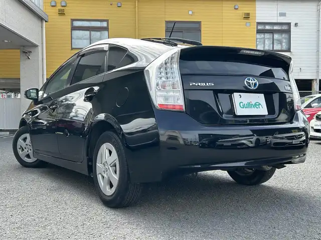 トヨタ プリウス S 和歌山県 2010(平22)年 6.4万km ブラック ディーラー純正ナビ（AM/FM/CD/DVD/HDD/AUX/SD/ワンセグTV）/ETC/純正フロアマット/純正ドアバイザー/プッシュスタート/オートライト