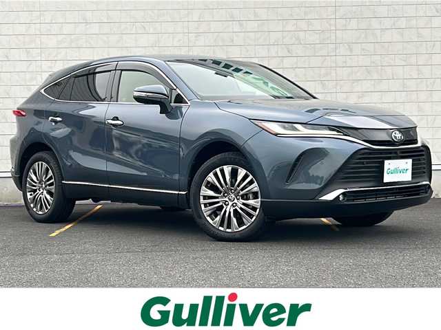 トヨタ ハリアー ハイブリッド Z レザーパッケージ 茨城県 2020(令2)年 3.9万km スレートグレーメタリック JBLサウンド/純正ナビ/　　【フルセグ、BT】/バックカメラ/全方位カメラ/トヨタセーフティセンス/LTA/PCS/BSM/クリアランスソナー/RCTA/HUD/RSA/レザーシート/シートエアコン/前席パワーシート/純正19インチAW /LEDオートライト/オートマチックハイビーム/純正フロアマット/パワーバックドア/ハンドルヒーター/ETC2.0/レーダークルーズコントロール/デジタルインナーミラー/スマートキー/プッシュスタート/取扱説明書