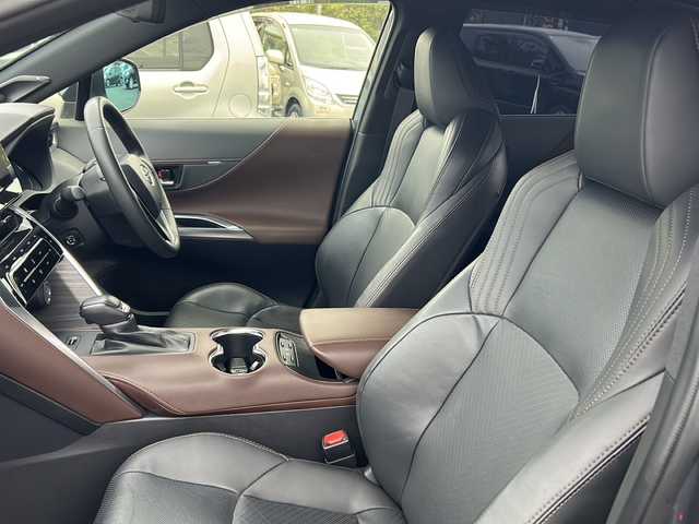 トヨタ ハリアー ハイブリッド Z レザーパッケージ 茨城県 2020(令2)年 3.9万km スレートグレーメタリック JBLサウンド/純正ナビ/　　【フルセグ、BT】/バックカメラ/全方位カメラ/トヨタセーフティセンス/LTA/PCS/BSM/クリアランスソナー/RCTA/HUD/RSA/レザーシート/シートエアコン/前席パワーシート/純正19インチAW /LEDオートライト/オートマチックハイビーム/純正フロアマット/パワーバックドア/ハンドルヒーター/ETC2.0/レーダークルーズコントロール/デジタルインナーミラー/スマートキー/プッシュスタート/取扱説明書