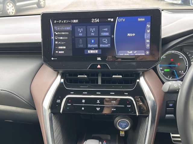 トヨタ ハリアー ハイブリッド Z レザーパッケージ 茨城県 2020(令2)年 3.9万km スレートグレーメタリック JBLサウンド/純正ナビ/　　【フルセグ、BT】/バックカメラ/全方位カメラ/トヨタセーフティセンス/LTA/PCS/BSM/クリアランスソナー/RCTA/HUD/RSA/レザーシート/シートエアコン/前席パワーシート/純正19インチAW /LEDオートライト/オートマチックハイビーム/純正フロアマット/パワーバックドア/ハンドルヒーター/ETC2.0/レーダークルーズコントロール/デジタルインナーミラー/スマートキー/プッシュスタート/取扱説明書