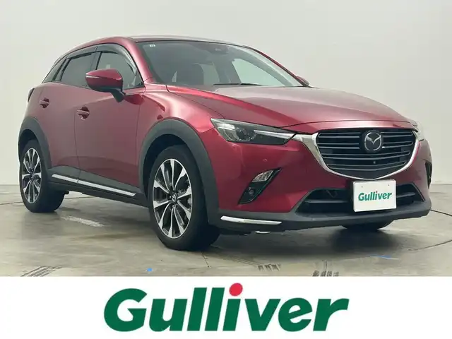 マツダ ＣＸ－３ XDプロアクティブSパッケージ 佐賀県 2021(令3)年 4.8万km ソウルレッドクリスタルM 純正ナビ/ドライブレコーダー/ビルトインETC/禁煙車/ステアリングヒーター/シートヒーター/バックカメラ/CD/DVD/USB接続/Bluetooth/オートハイビーム