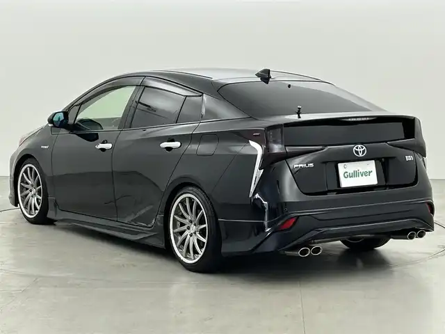 トヨタ プリウス S ツーリングセレクション 福岡県 2020(令2)年 6.2万km アティチュードブラックマイカ モデリスタフルエアロ　/アルパインナビ　/アルパイン前後ドラレコ/アルパインデジタルインナーミラー　/ＥＴＣ　/レーダー探知機　/バックカメラ　/ＡＣＣ　/コーナーセンサー　/ＰＣＳ　/ＬＴＡ　/ＰＫＳＢ　/シートヒーター　/ＬＥＤ