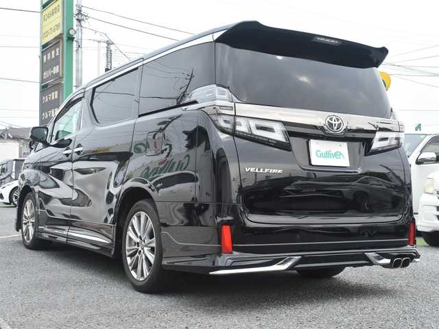 トヨタ ヴェルファイア ゴールデンアイズⅡ 神奈川県 2021(令3)年 2.9万km ブラック 純正メモリナビ/フルセグテレビ/バックカメラ/ツインムーンルーフ/モデリスタエアロ/両側パワースライドドア/プッシュスタート/黒革調シートカバー/ETC/LEDヘッドライト/ドラレコ前後/保証書/取説/ナビ説/記録(R.4.6)