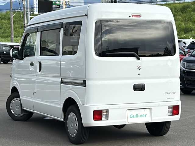スズキ エブリイ ジョイン 青森県 2022(令4)年 2.4万km スペリアホワイト ・4WD/・5速MT/・社外カーステレオ/・AM/FM/・HIDヘッドライト/・両側スライドドア/・ダブルエアバック/・純正フロアマット/・純正ドアバイザー/・夏タイヤ付/・取扱説明書