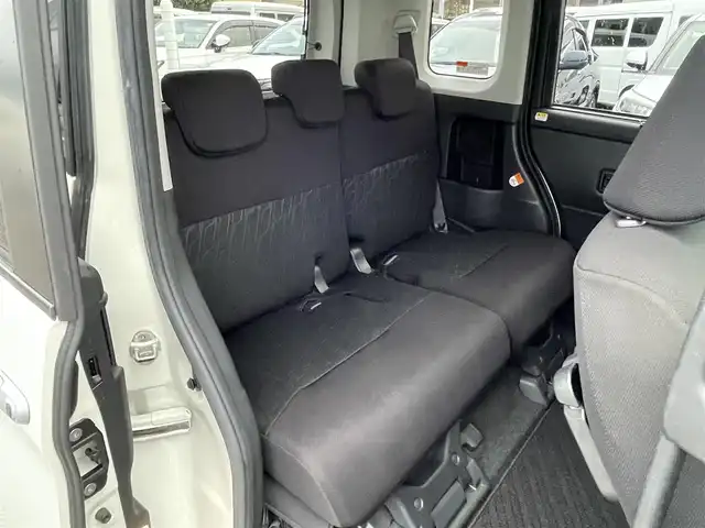 トヨタ ルーミー カスタムG 島根県 2019(令1)年 2.5万km パールホワイトⅢ 登録時走行距離24911km/純正ナビ(AM/FM/Bluetooth/CD/DVD)/フルセグテレビ/全方位カメラ/両側パワースライドドア/クルーズコントロール/コーナーセンサー/純正アルミホイール/LEDヘッドライト/オートマチックハイビーム/ドライブレコーダー前後/衝突軽減システム/ステアリングスイッチ/スマートキー/プッシュスタート/シートヒーター