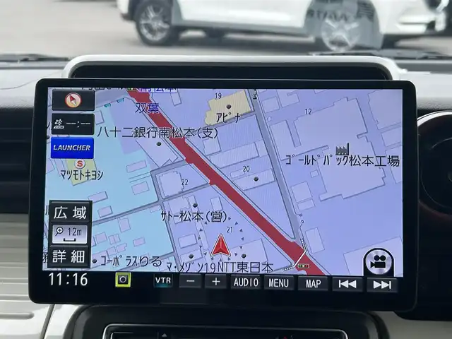 スズキ スペーシア HYBRID X 長野県 2019(令1)年 5.5万km ピュアホワイトパール/ブラック2トーン パナソニック10インチナビ（CN-F1X10BD）/FM・AM・DVD・CD・フルセグTV・Blu-ray/Bluetooth Audio/純正14インチアルミホイール/衝突被害軽減ブレーキ/両側パワースライドドア/前後ドライブレコーダー/運転席シートヒーター/ロールサンシェード/アイドリングストップ/コーナーセンサー/ルーフレール/LEDヘッドライト/オートライト/プッシュスタート/スマートキー/スペアキー/ドアバイザー/ETC