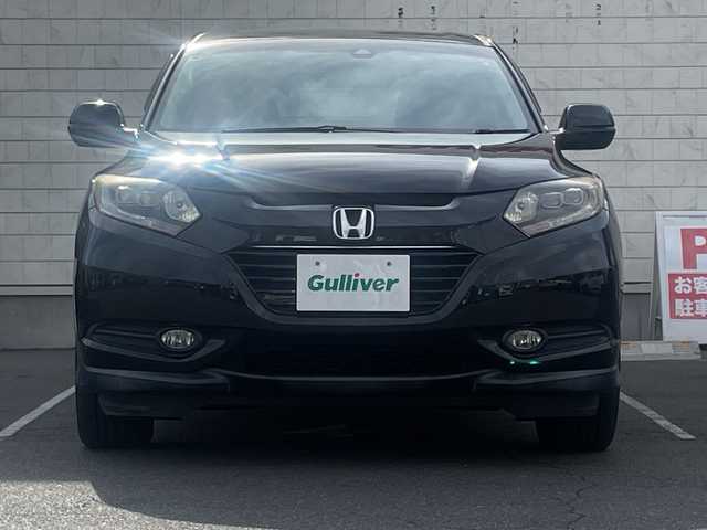 ホンダ ヴェゼル X ホンダセンシング 長野県 2016(平28)年 12.8万km クリスタルブラックパール ・純正8インチSDナビナゲーション/CD DVD フルセグTV Bluetooth/・バックカメラ/・ビルトインETC/・ワンオーナー/・ホンダセンシング/・レーダークルーズコントロール/・レーンキープアシスト/・オートマチックハイビーム/・LEDヘッドライト/・オートライト/・フォグライト/・アイドリングストップ/・横滑り防止装置/・純正16インチアルミホイール/・ドライブレコーダー/・シートヒーター(D/N)/・ウィンカーミラー/・電動格納ミラー/・スマートキー/・エンジンプッシュスタート/・フロアマット