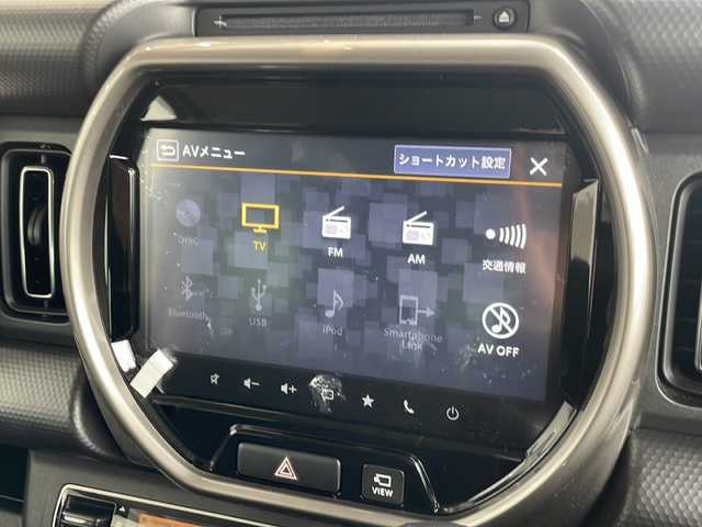 スズキ ハスラー Jスタイル Ⅱ ターボ 愛知県 2023(令5)年 1.6万km シフォンアイボリーメタリック/ウッディブラウン2トーンルーフ 衝突軽減システム/純正9型ディズプレイオーディオ　なびあり/全方位カメラ/レーダークルーズコントロール/シートヒーター/ＣＤ/Bluetooth/バックカメラ/コーナーセンサー/純正アルミホイール/ルーフレール/LEDヘッドライト/パドルシフト/オートマチックハイビーム/ダウンヒルアシストコントロール/ドライブレコーダー/ETC/ステアリングスイッチ/スマートキー/プッシュスタート