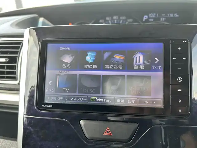 ダイハツ タント カスタム RS トップED SA Ⅲ 千葉県 2017(平29)年 7.8万km ディープブルークリスタルマイカ 純正7インチナビ/(フルセグTV/CD/DVD/BT)/バックカメラ/TEIN車高調/衝突被害軽減システム/ハーフレザーシート/両側パワースライドドア/横滑り防止装置/ETC/ドライブレコーダー/アイドリングストップ/LEDヘッドライト/フォグランプ/オートライト/ウィンカーミラー/電動格納ミラー/純正15インチAW/シートヒーター/シートリフター/プッシュスタート/スマートキー/フロアマット/ドアバイザー/スペアキー/取扱説明書/保証書