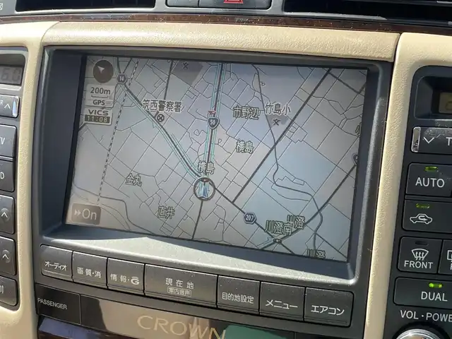 トヨタ クラウン ロイヤル Rサルーン 60th スペシャル 茨城県 2007(平19)年 6.9万km プレミアムシルバーパール 純正ナビ/【AM・FM・CD・DVD・HDD・MD・TV】/クルコン/ETC/Bカメラ/パワーシート/MTモード付AT/前後コーナーセンサー/電動リアサンシェード/オートライト/Fフォグ/キセノンライト/スマートキー/プッシュスタート