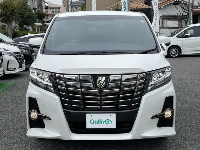 トヨタ アルファード S Aパッケージ タイプブラック 兵庫県 2017(平29)年 5.8万km ホワイトパールクリスタルシャイン ・ワンオーナー/・アルパインBIGX　11インチ（EX11V）/・地デジ/DVD/BT/・バックカメラ/・ウッドコンビステアリング/・ステアリングリモコン/・アルパインカーアロマ/・ナノイーエアコン/・純正18インチAW/・両側パワースライドドア/・パワーバックドア/・クルーズコントロール/・クリアランスソナー/・助手席スーパーロングスライドシート/・オートLEDヘッドランプ/・H30/31/R2/3/4/6/7年ディーラー点検記録簿