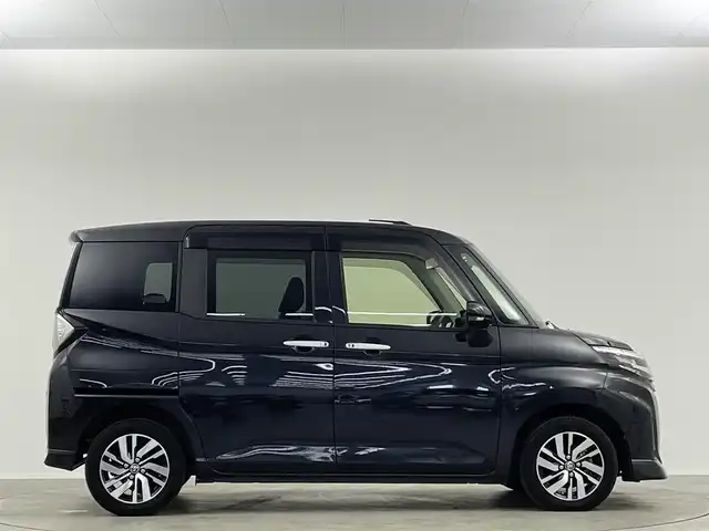 トヨタ ルーミー カスタムG 埼玉県 2022(令4)年 2.7万km ブラックマイカメタリック 純正９型ＤＡ　フルセグＴＶ　全方位カメラ　両側電動スライドドア　LED ヘッドライト　Bluetooth　ETC　前後ドライブレコーダー　アダプティブクルーズコントロール　スマートキー　衝突軽減